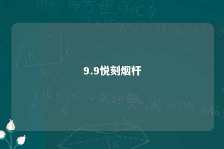 9.9悦刻烟杆